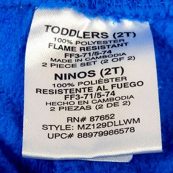 Marvel Spiderman‎ Boy's Pajamas Size 2T - Picture 4 of 6